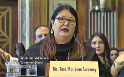 Senate Committee Advances Nomination of Tara Sweeney to be Assistant Secretary for Indian Affairs